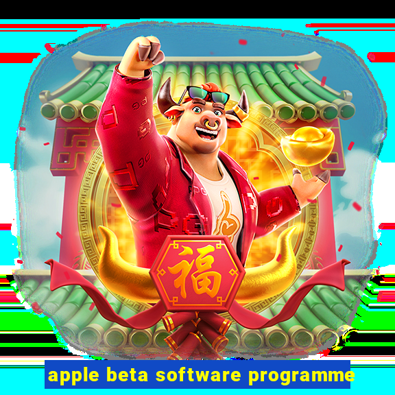 apple beta software programme